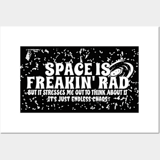 Space is Rad Posters and Art